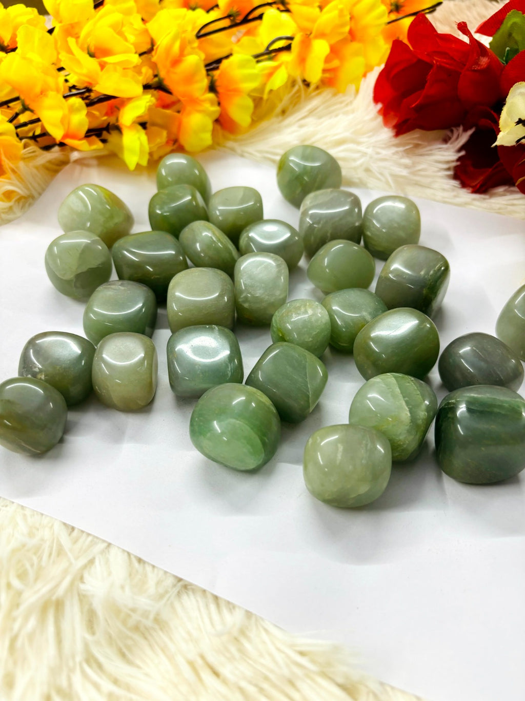 Premium Tumbled Stones Collection - 190g Healing Crystal Box