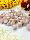 Rose Quartz Tumbled Stone - Natural Healing Crystal