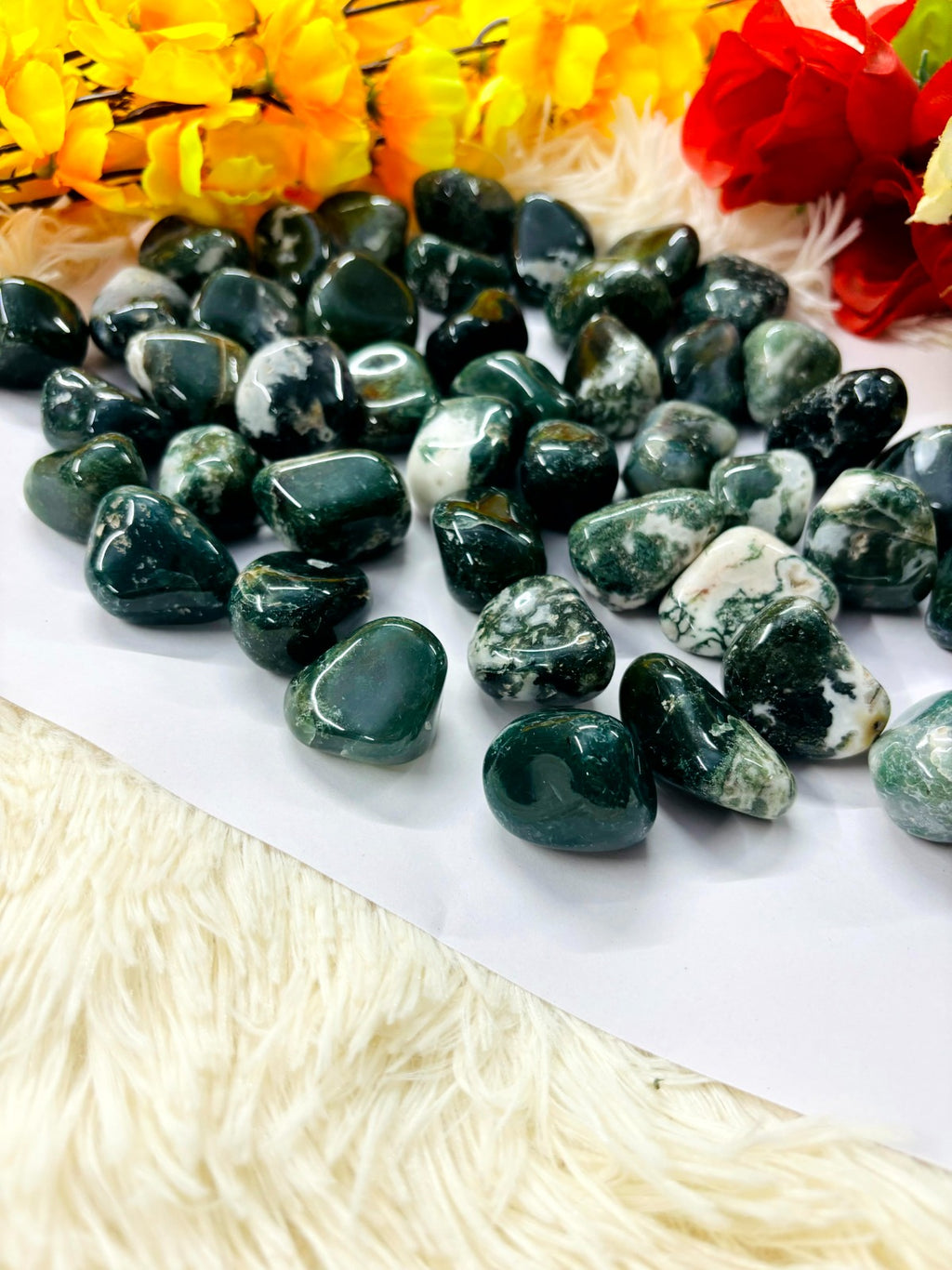 Premium Tumbled Stones Collection - 190g Healing Crystal Box