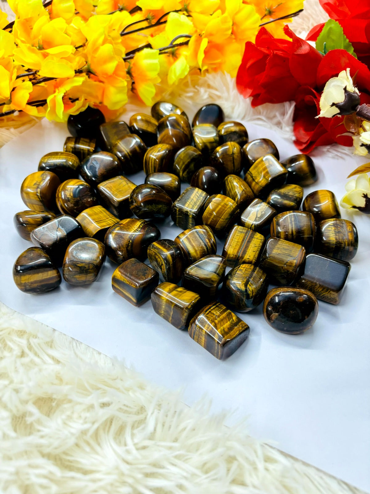 Premium Tumbled Stones Collection - 190g Healing Crystal Box